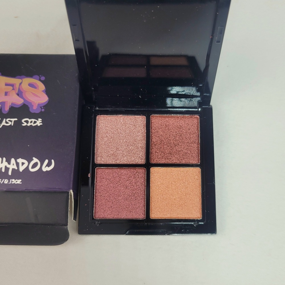 Lower East Side Punk Rock Eyeshadow Palette 4 Pan Shimmer Metallic 3.6g New
